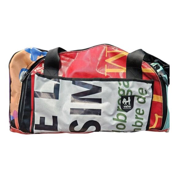 Vaho Trashion Grapic Sustainable Duffle Bag Ttravel Bag Luggage - Picture 4 of 11